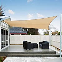Los mejores  - AXT SHADE Toldo Vela de Sombra Cuadrado 2 x 2 m- protección Rayos UV Impermeable para Patio- Exteriores- Jardín- Color…